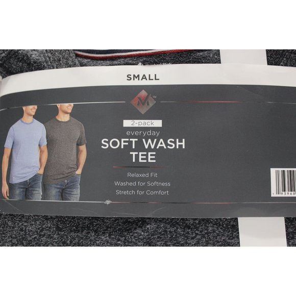 Member's Mark men's everyday soft wash short sleeve relaxed fit tee pack of 2 - Picture 4 of 5